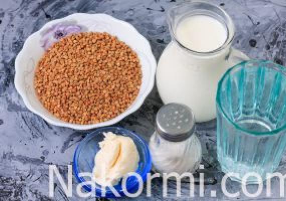 Рецепты приготовления гречневой каши на молоке